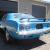1973 Plymouth Cuda 340 HEMI 4 Speed Petty Blue White interior Frame Off Restored