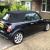  Mini Cooper Convertible Black 56 Plate 1.6 Chilli Pack Full Black Leather Seats. 