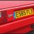  1987 E TVR 350i TASMIN WEDGE RED Petrol V8 3.5 Engine CONVERTIBLE SPORTS CLASSIC 
