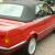 1988 BMW 320I CONVERTIBLE CABRIO AUTO RED, LOW MILES, ORIGINAL CONCOURS - LOOK 