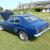  mk1 ford capri 1972 1600L blue - genuine solid car mot