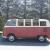 1966 VW Samba 21 Window Deluxe Bus
