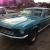  1968 Ford Mustang Coupe Blue V8 302 C4 Automatic 