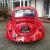  VW Beetle 1300, Classic Car, 1973, Red 