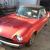 **1980 Fiat Red Soft Top Convertible Good Condition**