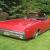 1967 Lincoln Continental Convertible Original Red Survivor ONLY 42k Orig. Miles