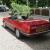  Mercedes 500SL R107 1984 Red with Cream Leather 