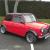  1990 ROVER MINI RACING FLAME CHECKMATE RED/BLACK 