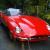 Vintage Jaguar convertible  (Red) XK-E 1968