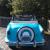 Nash Metropolitan Convertible 1959 Two-tone Caribbean Blue w Fitted Cover