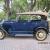 1929 Ford Model A Phaeton, Best of Show, Washington blue with black fenders