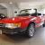  1990 SAAB 900 I CONVERTIBLE LPT TURBO 16V RED 