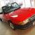  1990 SAAB 900 I CONVERTIBLE LPT TURBO 16V RED 