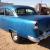  1955 CHEVY POST CAR TWO LANE BLACK TOP OR AMERICAN GRAFFITI GOOD BASE CAR 