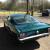  1966 Ford Mustang Fastback Fast Back 289 V8 3 Speed Auto Metallic Green LHD 