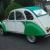  1987 CITROEN 2CV6 SPECIAL (DOLLY)Green and white 