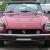 1974  Red Fiat 124 Spider Convertible- Mint Condition