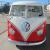 1965 21 window V W Bus Red