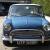  1967 Mk2 Austin Mini Cooper S Island blue with Snowberry white roof 