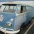  1963 VW KOMBI SPLIT SCREEN BUS CAMPER PANEL VAN FACTORY PAINT CALIFORNIA IMPORT 
