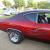 CHEVROLET CHEVELLE 1969 SS 396 ENGINE RED 2-DOOR COUPE