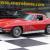 66 Corvette Coupe 425 HP Red on Black Free USA Shipping