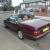  1996 MERCEDES E220 CABRIOLET RUBY RED 