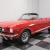 TRUE A-CODE GT, CANDYAPPLE RED CONVERTIBLE, 289 CI, 4-SPEED, R134 A/C, PONY INT!