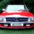  Mercedes Benz 500SL - classic convertible 1988 Signal Red Cream leather 