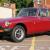  MGB GT 1975 red with overdrive 