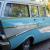  1957 57 Chevrolet Wagon V8 California BEL AIR 6 Seater Auto LO8 Done in in Brisbane, QLD 