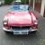  MG B ROADSTER RED CONVERTABLE CAR IMMACULATE CONDITION 