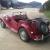  MG TD, Rebuilt XPAG engine, Ex competition T Type. Damask red with red interior 