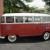 1960 15 Window Deluxe VW Volkswagen Logo Bus.  Mostly Originial.