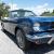 1964 1/2 MUSTANG CONVERTIBLE 260 V8 AUTOMATIC TRANSMISSION, BLUE, WHITE INTERIOR