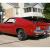 1970 Ford Mustang Fastback 302 V8 Orig.Candy Apple Red Car Louvers , Magnums