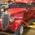 1934 Ford Two Door Sedan Nite Fire Red Pearl Metallic, 350 Van Dyne Chevy motor