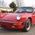1987 Porsche 911 Carrera Coupe Cherry Red G50 Restored Collector Cerry Red