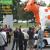 unique ice cream truck . milk , dairy promotional vehicle big cow