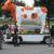 unique ice cream truck . milk , dairy promotional vehicle big cow