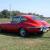 1973 Jaguar XKE E-Type Coupe Signal Red Black Leather Hot Rod V12 58,000 miles