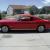 VERY RARE 1965 K CODE MUSTANG FASTBACK    RED ON RED