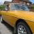  MG B GT YELLOW 1972 excellent bodywork,paintwork,chrome and interior. 
