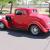 1933 PLYMOUTH COUPE high build HOT ROD with 350 engine and RUMBLE SEAT