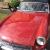  MGB Roadster In Carmine Red Excellent Condition 