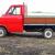  MK1 FORD TRANSIT SINGLE WHEEL TRUCK, 20,000 MILES 1 PREVIOUS KEEPER. RED 