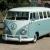 1964 VOLKSWAGEN BUS 11 WINDOW SAFARIS WALK THROUGH STANDARD RESTORED RUST FREE