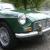  MGB Roadster, 1963, Pull Handle, Wire Wheels, Chrome Bumpers, Tax Exempt, BRG 