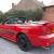  1994 FORD MUSTANG GT RED 5LITRE MANUAL CONVERTABLE 