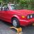 Volkswagon Cabrio 1988 red resto project almost rust free